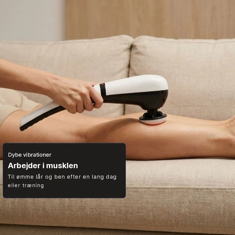 Relevo Pro masserer ømme lår efter træning