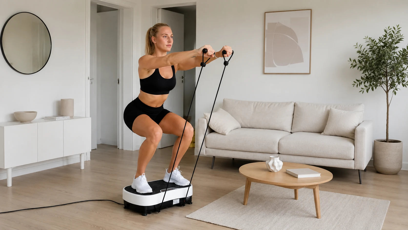 Feevra Vibrationsplade – testvindende vibrationstræner til helkropstræning