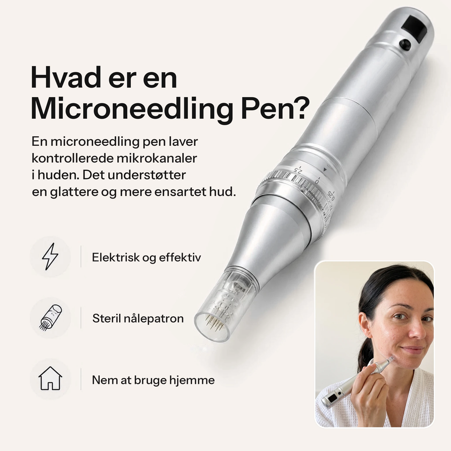 Hvad er en microneedling pen? Feevra Microneedling Pen forklaret