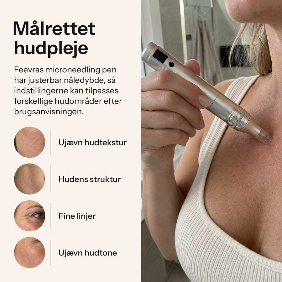 Målrettet hudpleje – ujævn hudtekstur, hudens struktur, fine linjer og ujævn hudtone